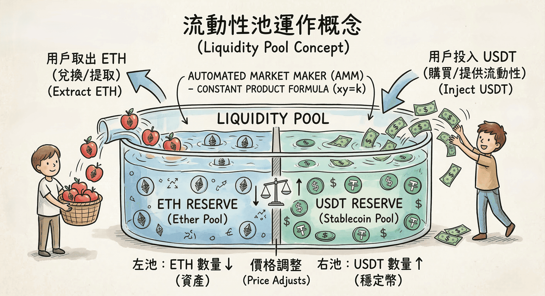 流動性池概念圖